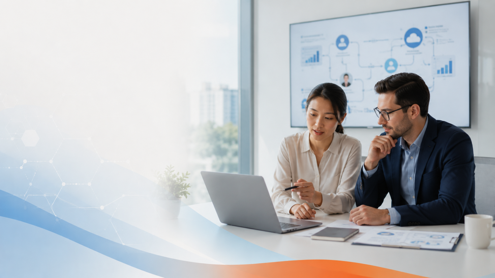 WebSolo Salesforce consultants reviewing Salesforce solutions and implementation strategy