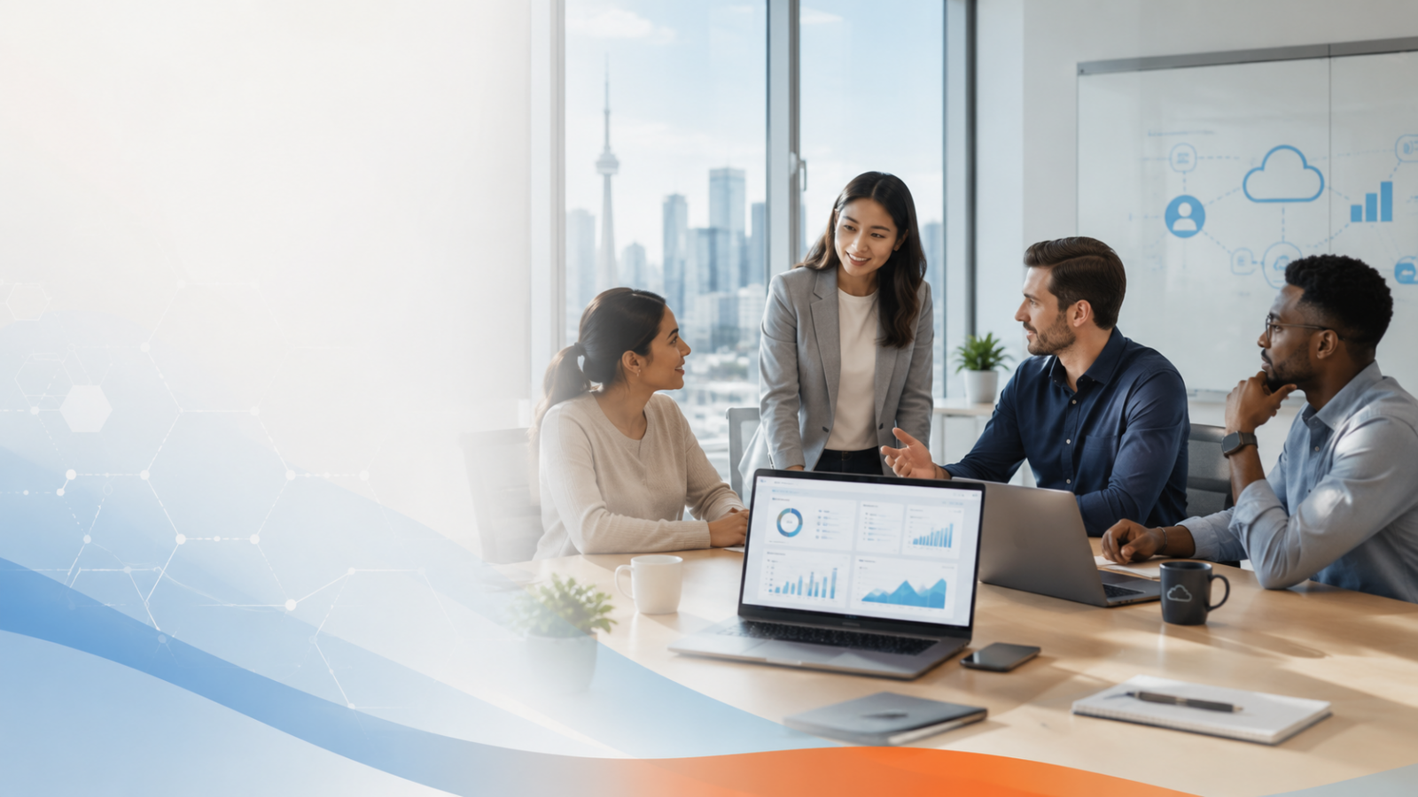 WebSolo Salesforce consulting and development team working together