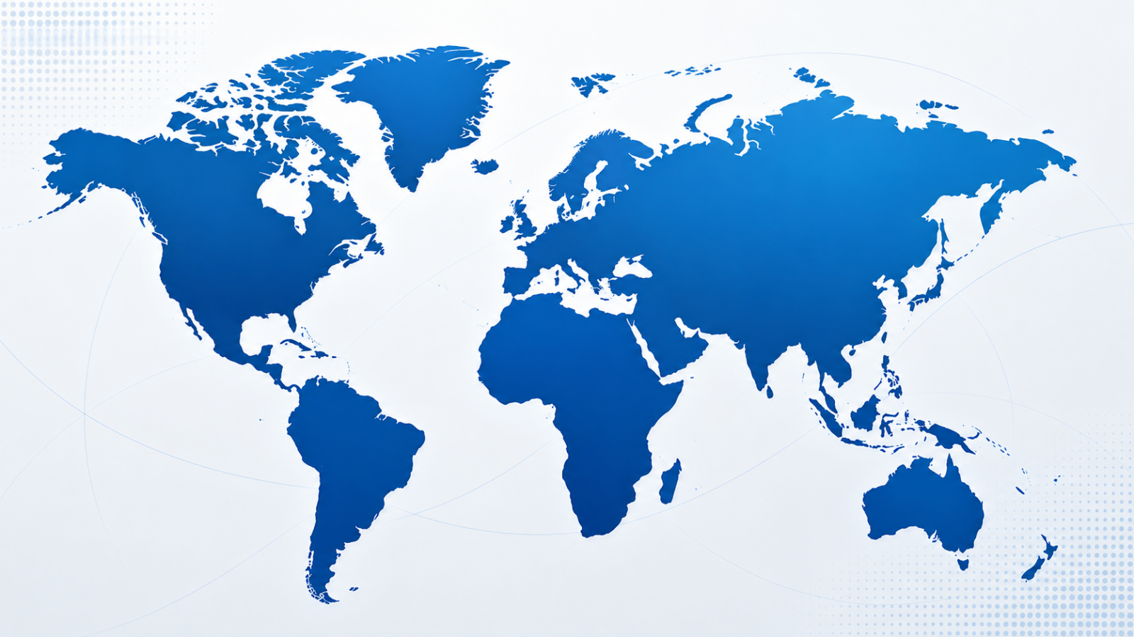 World map showing selected WebSolo customer success story locations